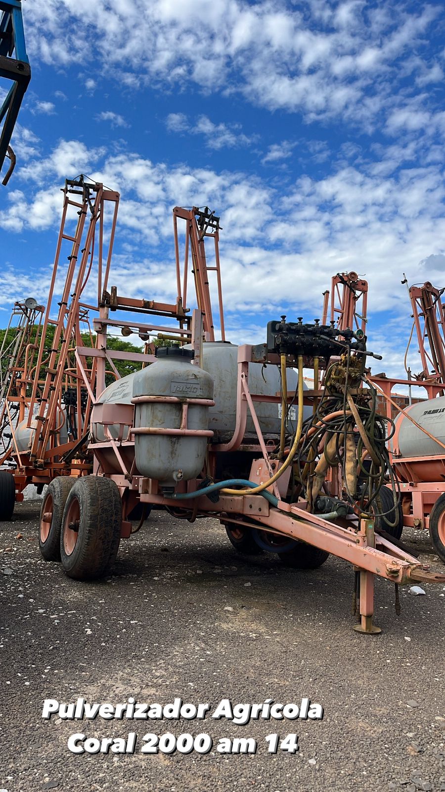 Pulverizador Agricola Coral 2000 Tanden am-14 Jacto