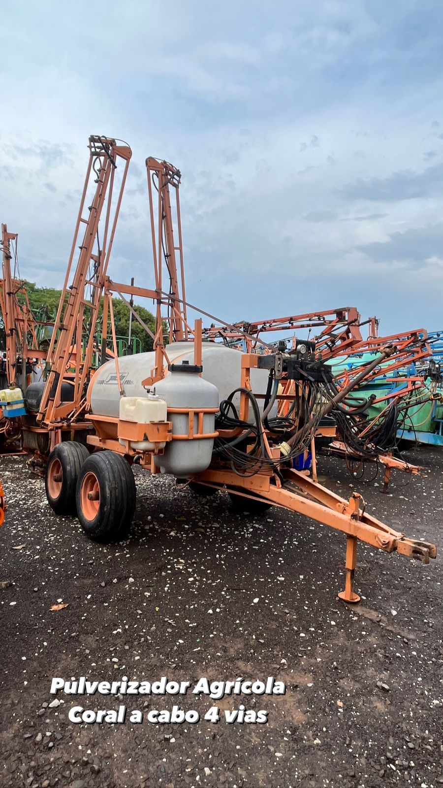 Pulverizador Agricola Coral a cabo 4 vias Jacto